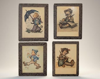 Vintage West Germany Hummel Wall Plaques – M.I. Hummel Art