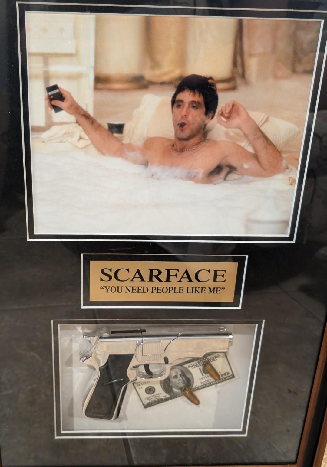 Scarface Shadowboxes Ultimate Tony Montana Shadow Box: Scarface