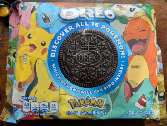 OREO X Pokmon Limited Edition Chocolate Sandwich Cookies (15.25 Oz) - Etsy