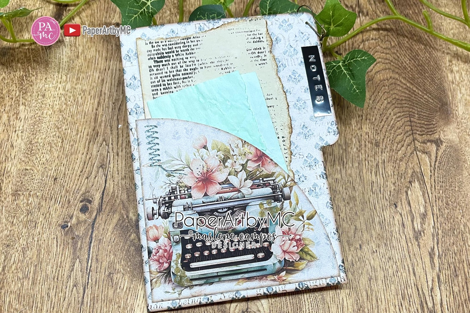Printable Mini Junk Journal Folder Kit: Vintage Ephemera, Scrapbook Add ...