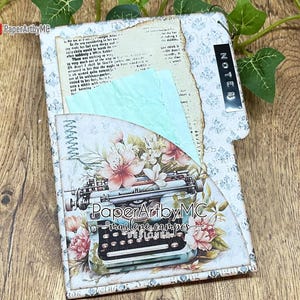 Junk Journal Mini Ordner Kit Secret Notes, Ephemera Einsatz für Junk Journals, Junk Journal Add-on, Ephemera, Scrapbook Kit, Printable