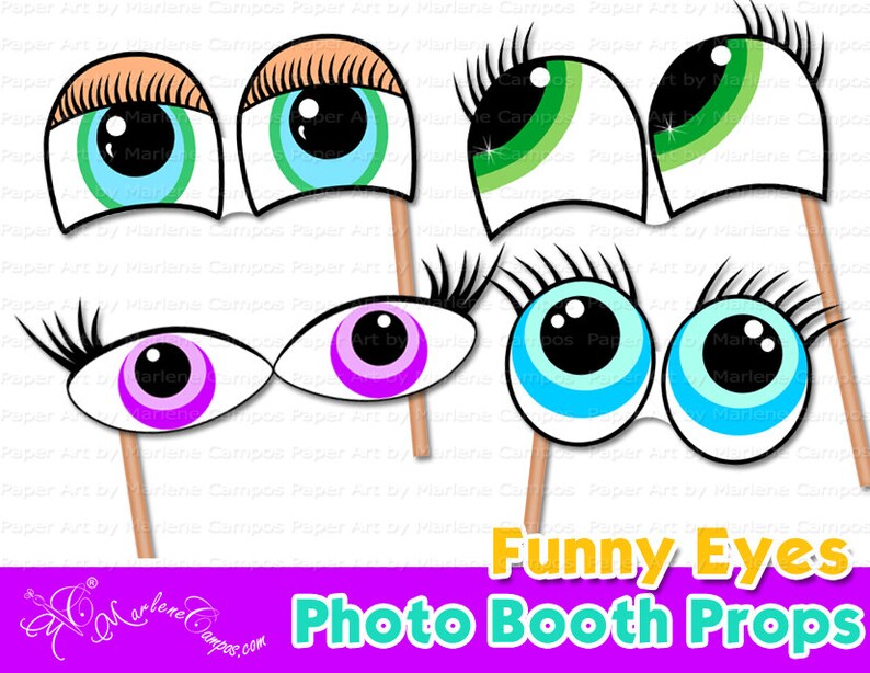 Funny Photo Booth Props Mustache Lips Birthday Party Etsy