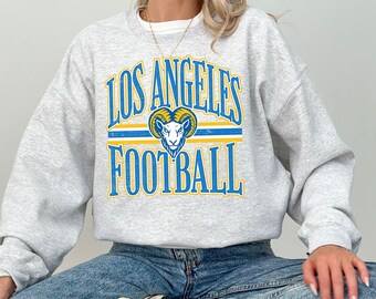 Los Angeles Football Sweatshirt, Los Angeles Game Day Hoodie, Los Angeles Football Crewneck Shirt, Los Angeles Fan Gift, Game Day Apparel.