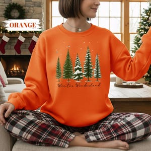 Winter Wonderland, Christmas Tree Shirt, Winter Sweatshirt, Christmas Shirt For Women, Winter Crew Shirt, Winter Lover Shirt bild 2