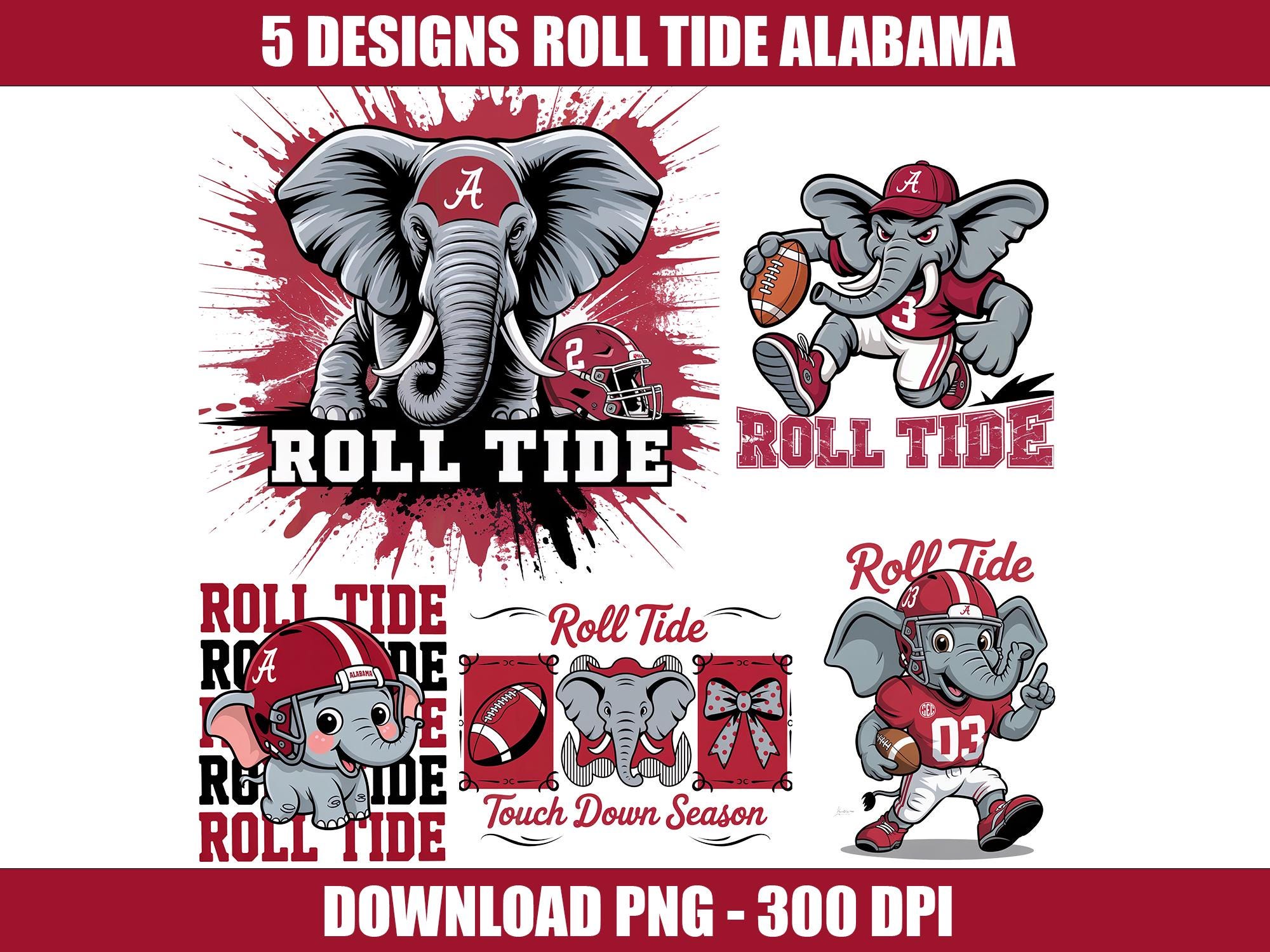 Alabama crimson tide wall art - Etsy México, image size:2000x1500