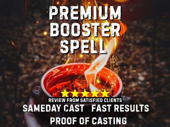 Premium Spell Booster | Amplify Energy, Manifestation & Results