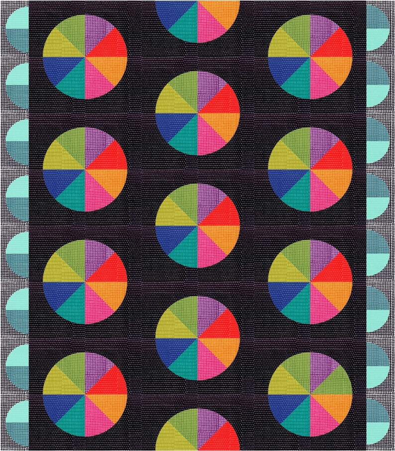 Instant Download PDF Sewing Pattern Spinners Fat Quarter Etsy