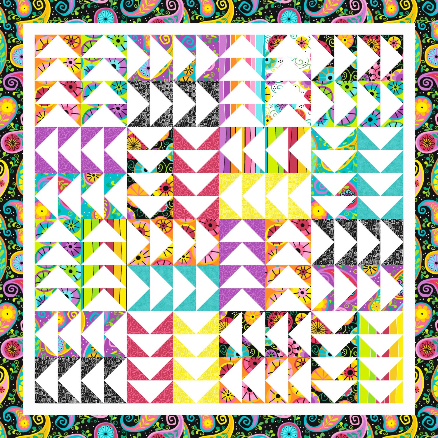 Instant Download Sewing Pattern Instant Download - PDF Sewing Pattern - South for the Winter Quilt ...