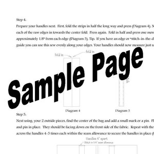 Instant Download PDF Sewing Pattern Prima Diva Clutch Wallet image 4