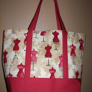 Instant Download PDF Sewing Pattern Tote Bag image 6