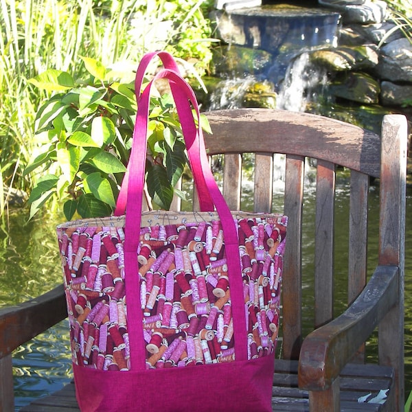 Instant Download - PDF Sewing Pattern - Tote Bag