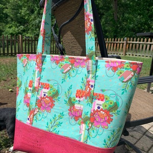 Instant Download - PDF Sewing Pattern - Tote Bag