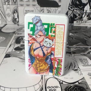 Encendedor de OVNIs y Aliens de Anime - Encendedor recargable con diseño de anime