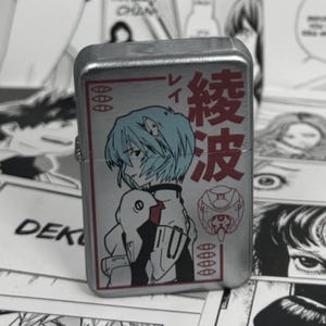Rei Lighter - Refillable Flip Lighter with Anime Design