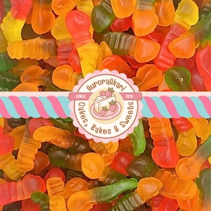 Gummibärchen Jelly Worm Sweeties I Pick’N’Mix Sortiment I Halal