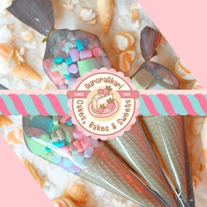 Marshmallow &#39;Ice-Cream&#39; Sweetie Cone I Haribo Mallow Mix