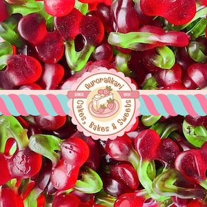 Gummy Twin Cherry Sweeties I Pick&#39;N&#39;Mix Selection I Halal