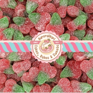 Fizzy Twin Cherry Sweeties I Pick&#39;N&#39;Mix Selection I Halal