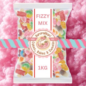 1KG Fizzy Mix I Pick&#39;N&#39;Mix I Variety Bulk Bags
