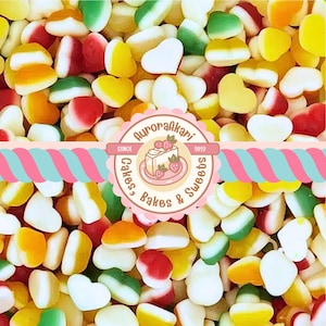 Gummy Fruity Heart Throb Sweeties I Pick&#39;N&#39;Mix Selection I Halal