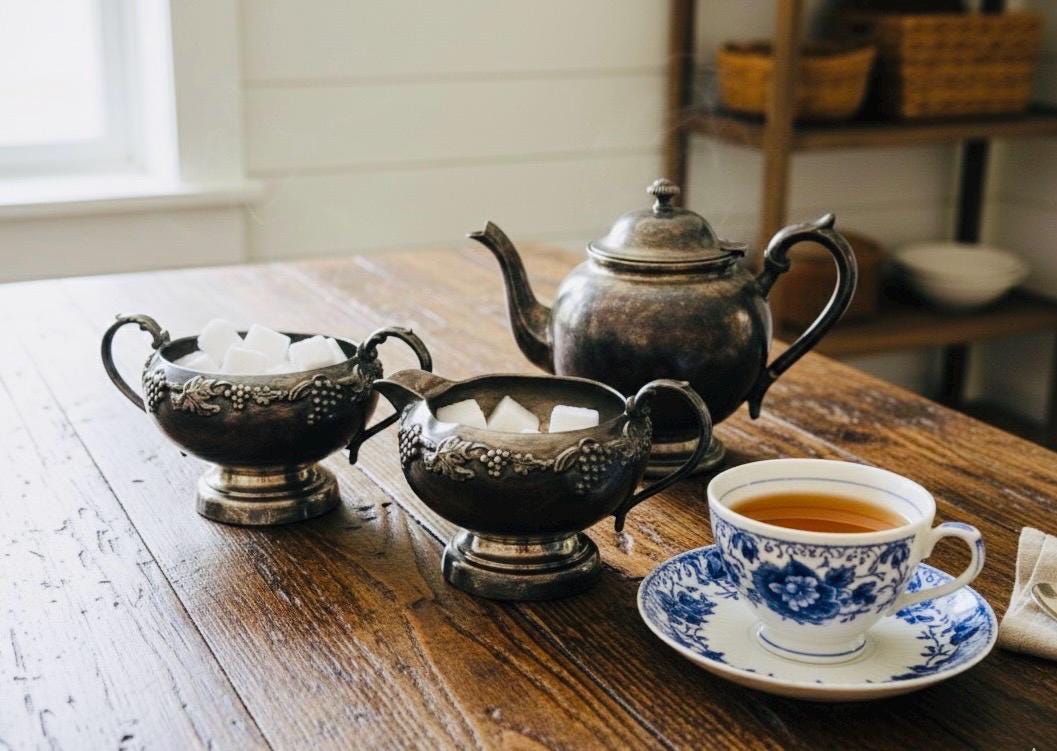 Silver grape creamer - Etsy 日本