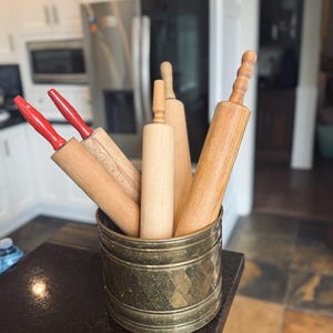 Vintage Wooden Rolling Pins  Rustic Farmhouse Kitchen Decor. Sold individually