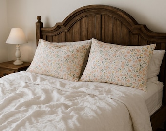 Vintage Floral Pillowcases – Set of Two