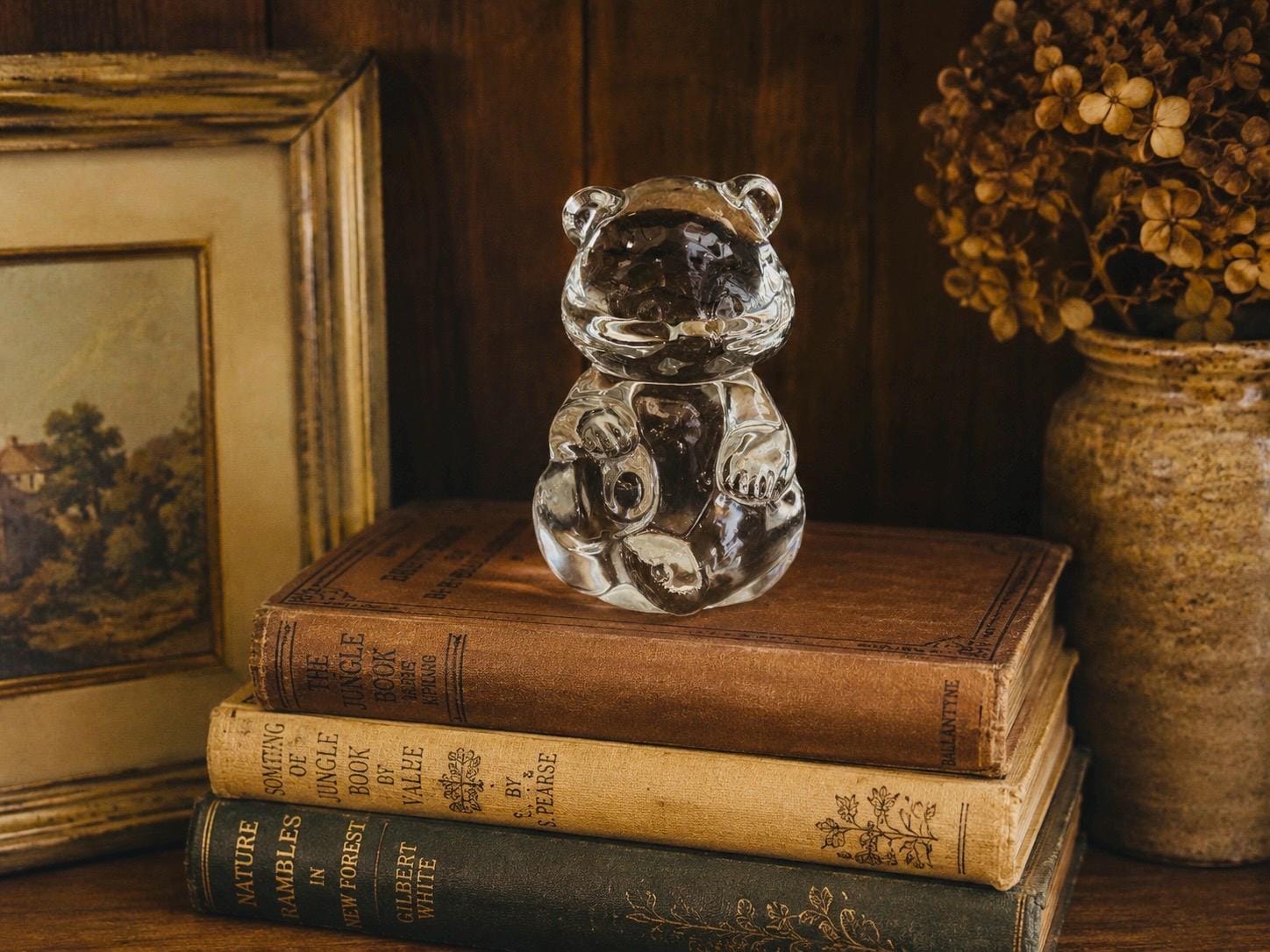Vintage Glass Sculptures & Figurines - Etsy