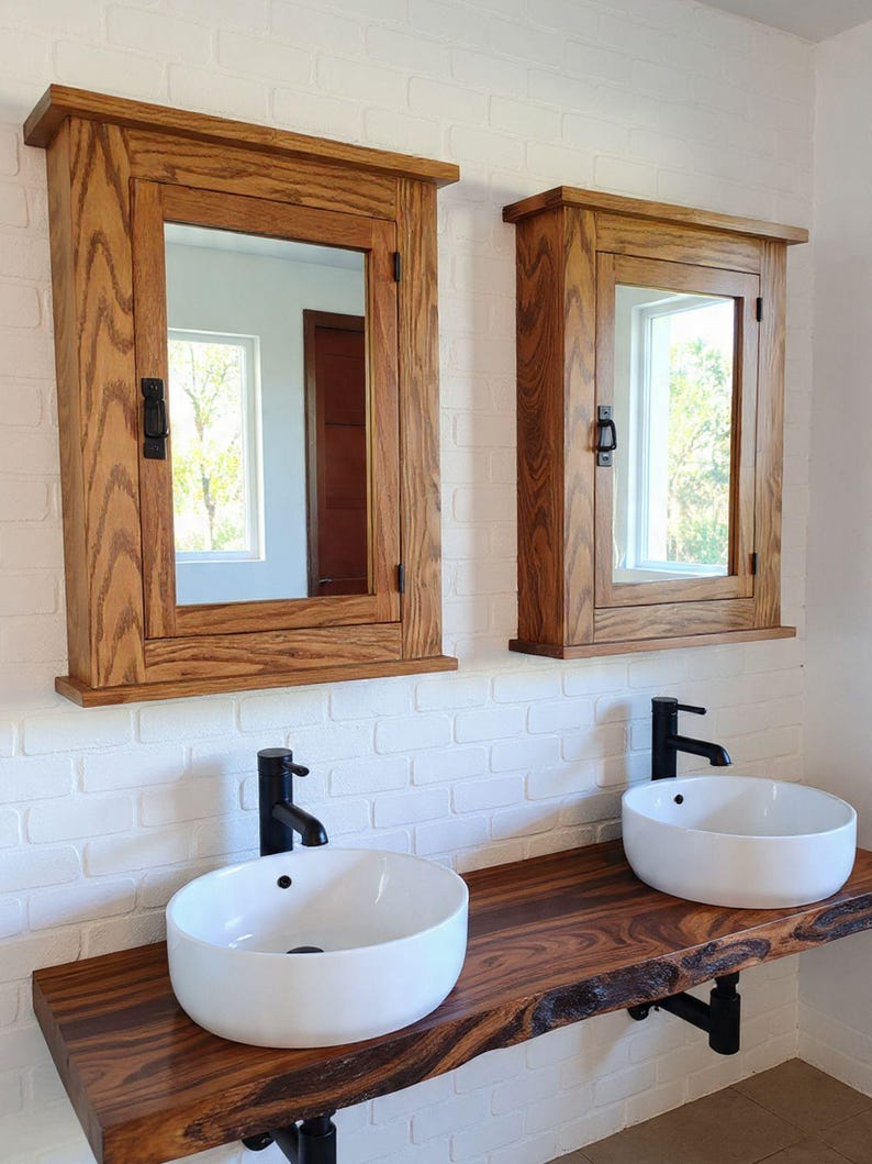 Cool Oak Medicine Cabinets Pictures