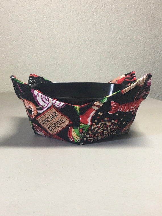 0200-498 Microwave Bowl Cozy- Louisiana Cooking