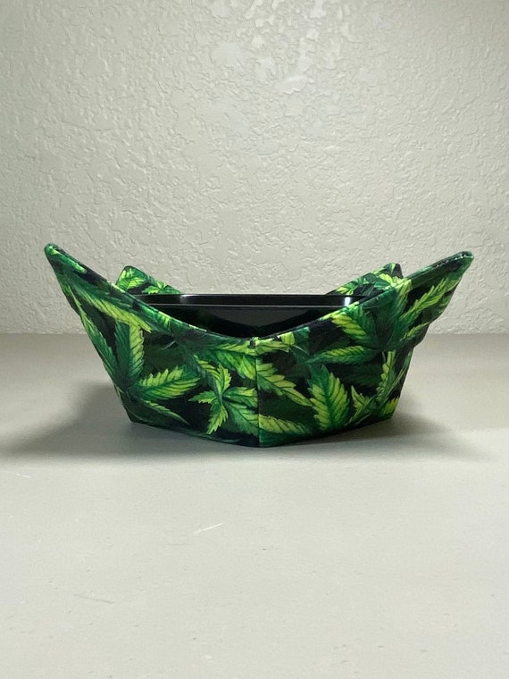 0200-618 Microwave Bowl Cozy-  Leaves