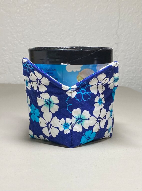 0502 Pint Ice Cream Cozy- Hawaiian Flowers
