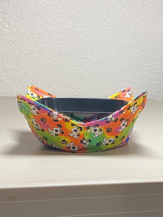 0200-741 Microwave Bowl Cozy- Doggies