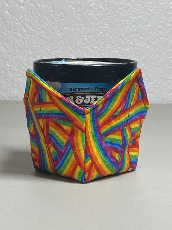 0574 Pint Ice Cream Cozy- Colorful