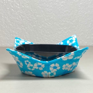 0200-874  Microwave Bowl Cozy- Hawaiian Flowers
