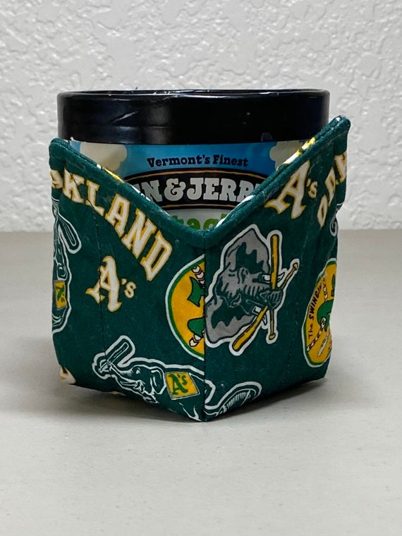 0548 Pint Ice Cream Cozy - Oakland A’s