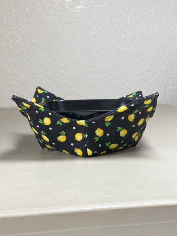 0200-799 (10X10) Microwave Bowl Cozy - Lemons