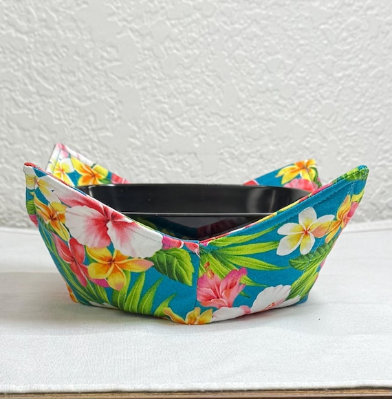 0200-1245 Microwave Bowl Cozy - Hawaiian Flowers