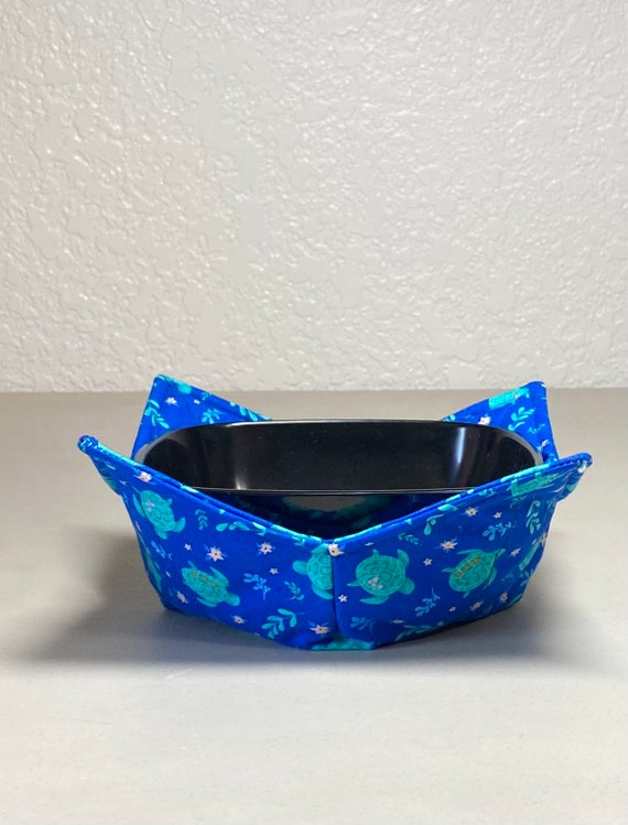 0200-780 (10X10) Microwave Bowl Cozy Turtles