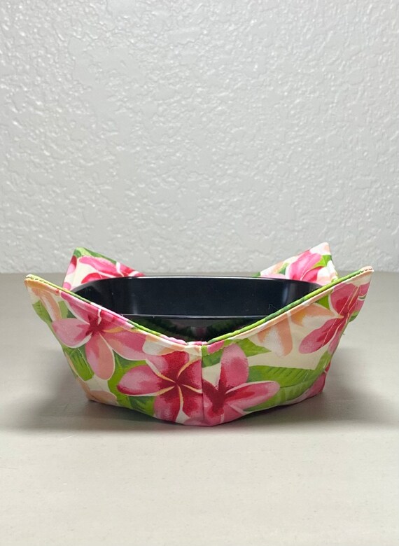 0200-790 (10X10) Microwave Bowl Cozy - Hawaiian Flowers