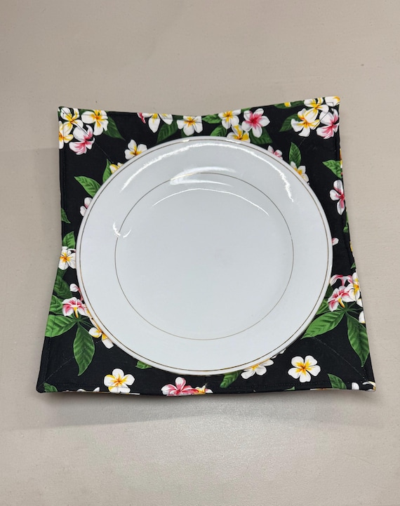 0600-075 Microwave Plate Cozy - Hawaiian Flowers