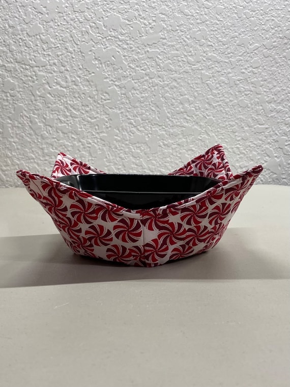 0200-916 Microwave Bowl Cozy - Peppermint