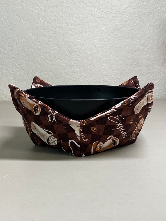 0200-570 Microwave Bowl Cozy- Coffee
