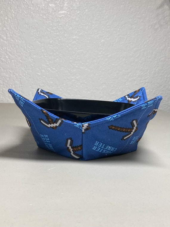 0200-667 (10X10) Microwave Bowl Cozy - Mine Craft