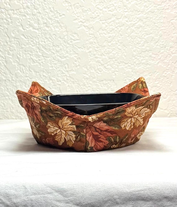 0200-1262 Microwave Bowl Cozy - Leaves