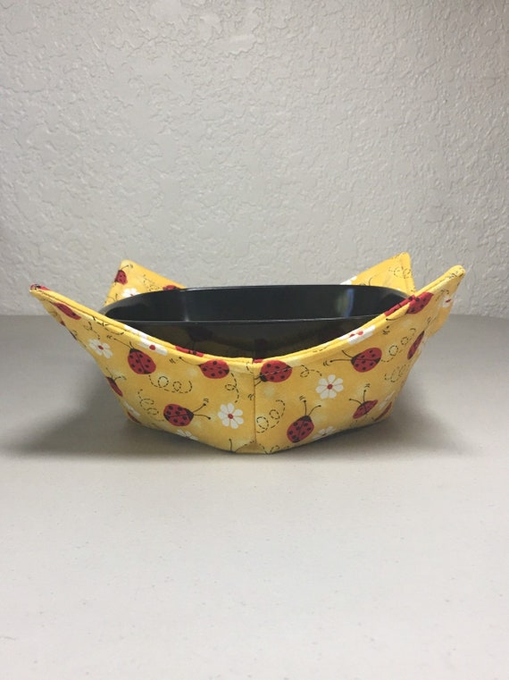 0200-377 Microwave Bowl Cozy - Ladybugs