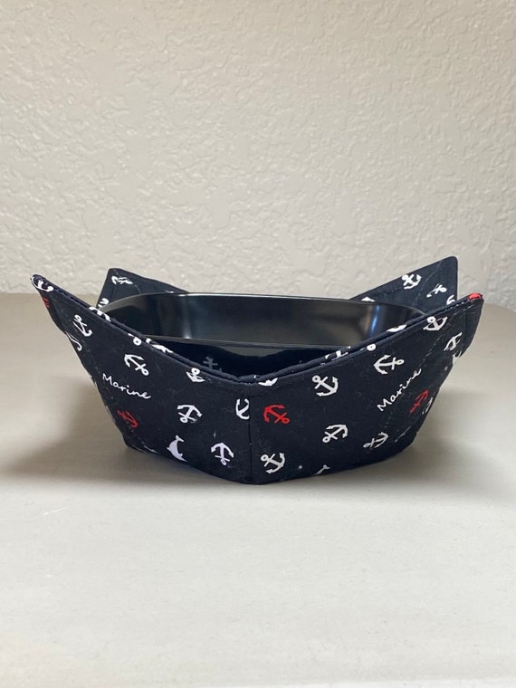 0200-689 Microwave Bowl Cozy- Anchors