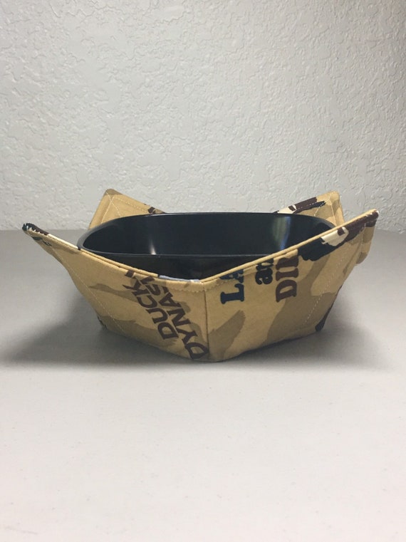 0200-375 (10X10) Microwave Bowl Cozy - Duck Dynasty