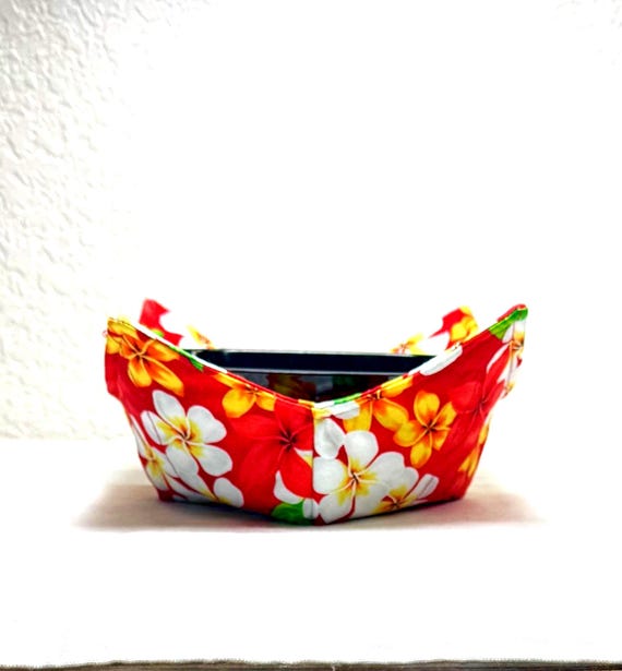 0200-1250 Microwave Bowl Cozy - Hawaiian Flowers