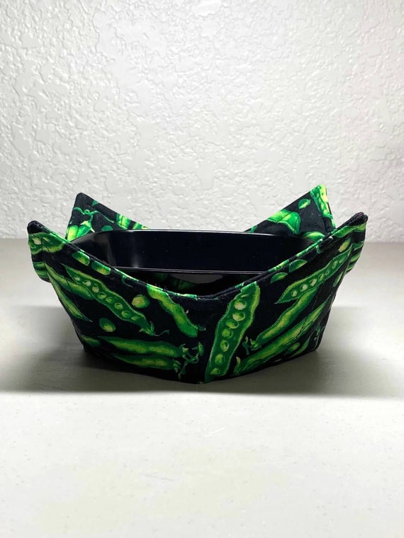 0200-708 (10X10) Microwave Bowl Cozy - Peas in a Pod